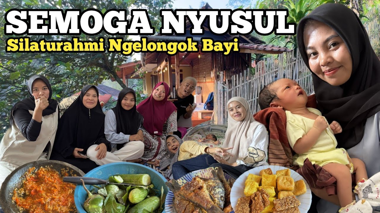 KEHIDUPAN DIDESA‼️PAGI-PAGI SUDAH DITUNGKU, LANJUT SILATURAHMI KE KANG UCUY