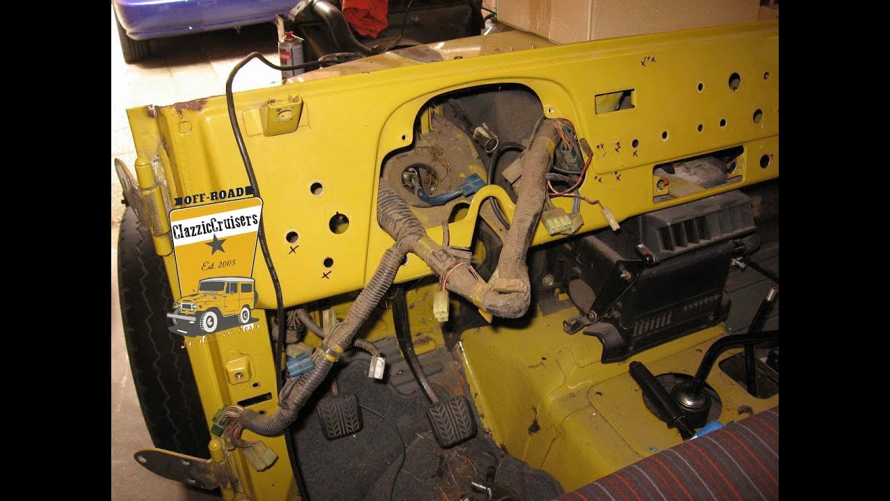 Toyota LandCruiser BJ40 BJ42 FJ40 stock wiring harness - RESTORATION update 25-02-2014