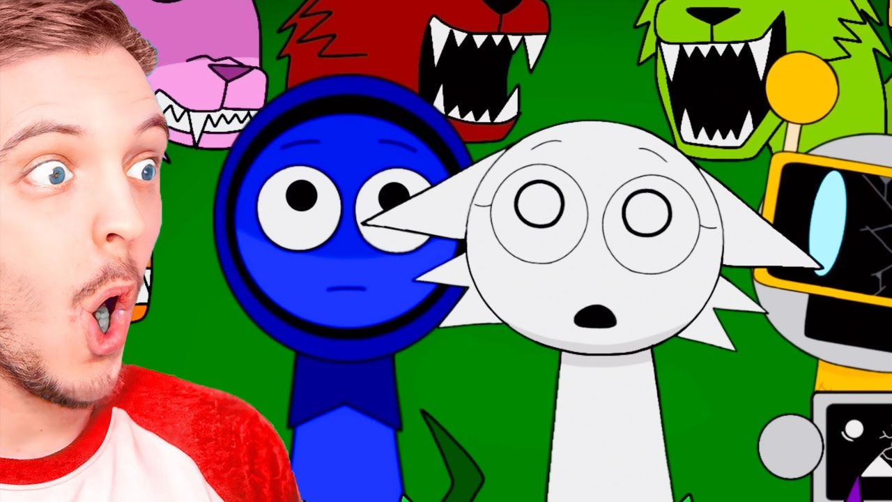 JE RÉAGIS A SPRUNKI WEREWOLF EPISODE 3 ET 4 ! ( c'est ouf )