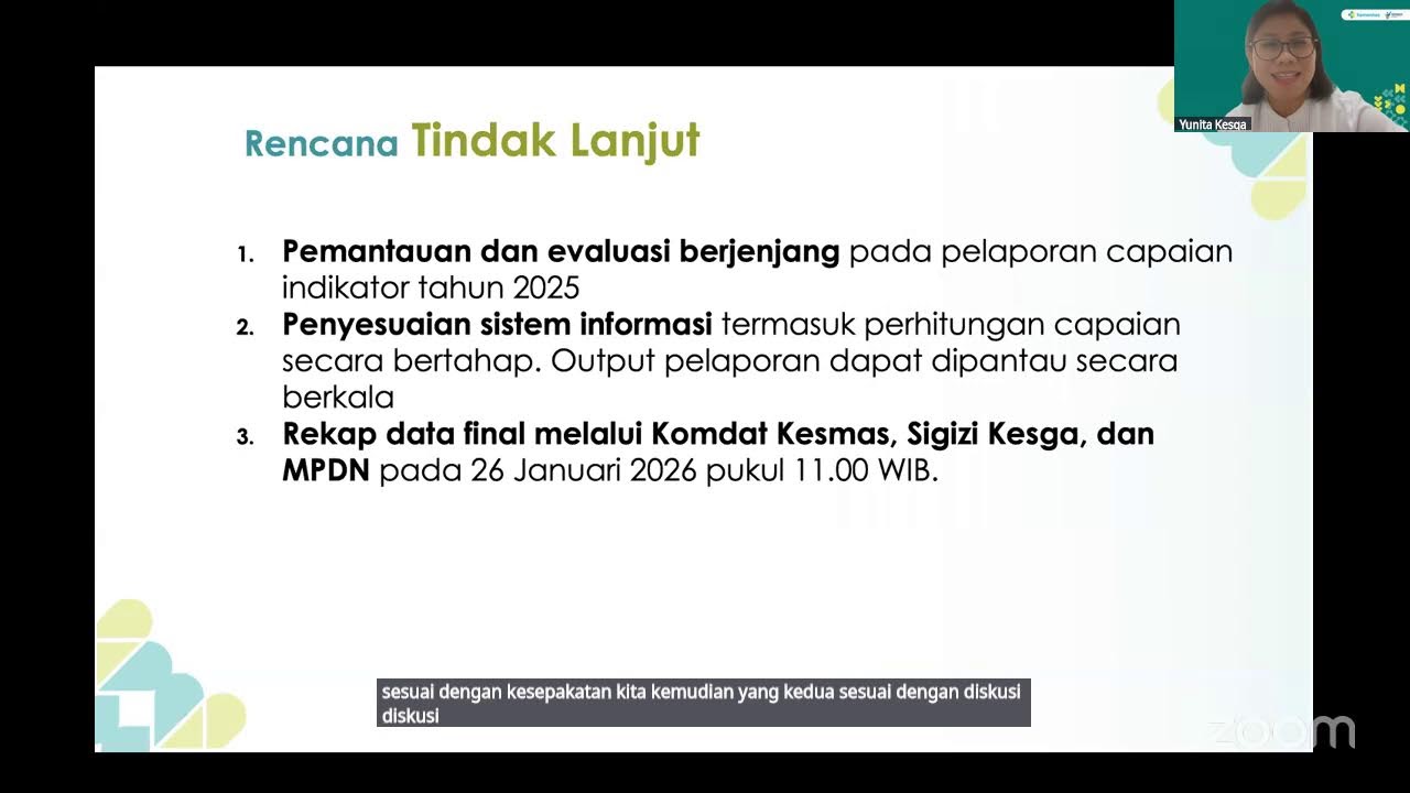 Feedback Capaian Indikator Program Gizi dan Kesehatan Keluarga Triwulan IV Tahun 2025