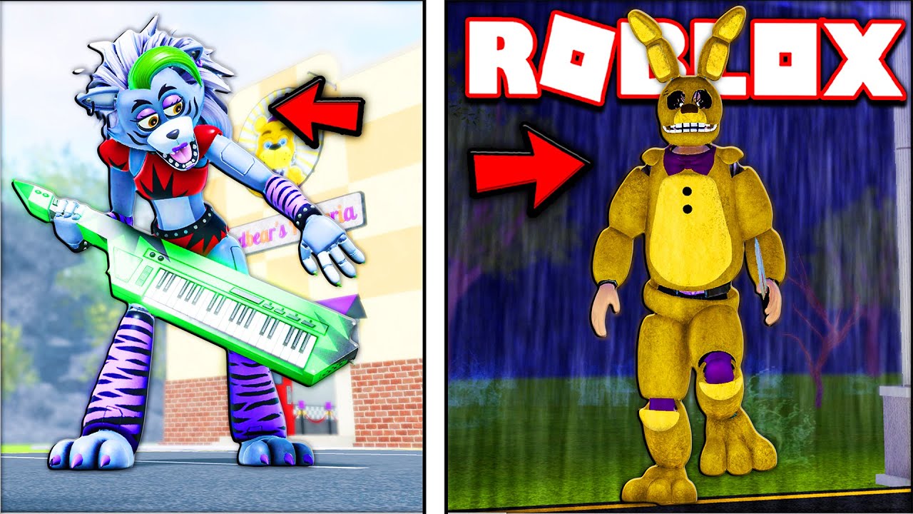 Purple Guy & The Glamrock Gals Gamepass Spotlight in Fredbears Mega Roleplay