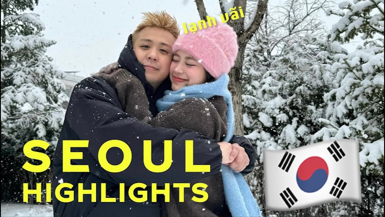 Đón tuyết ở Seoul !!!