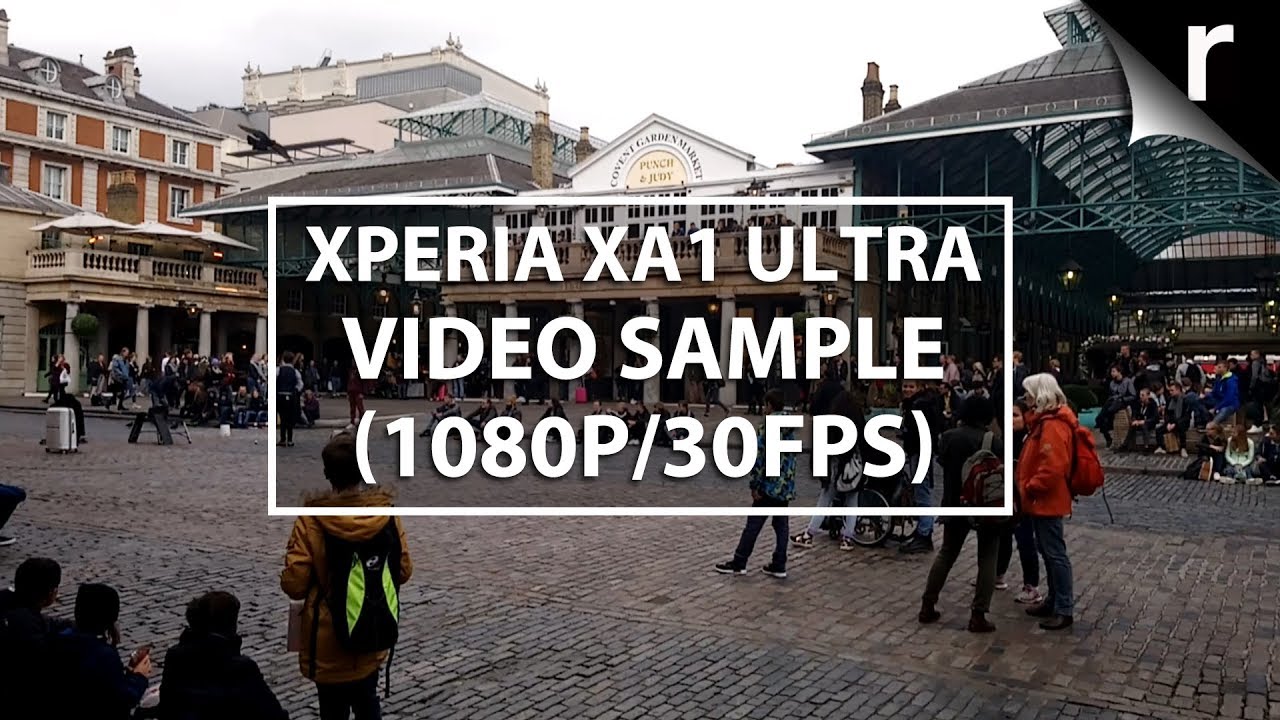 Sony Xperia XA1 Ultra video sample (1080p/30fps)