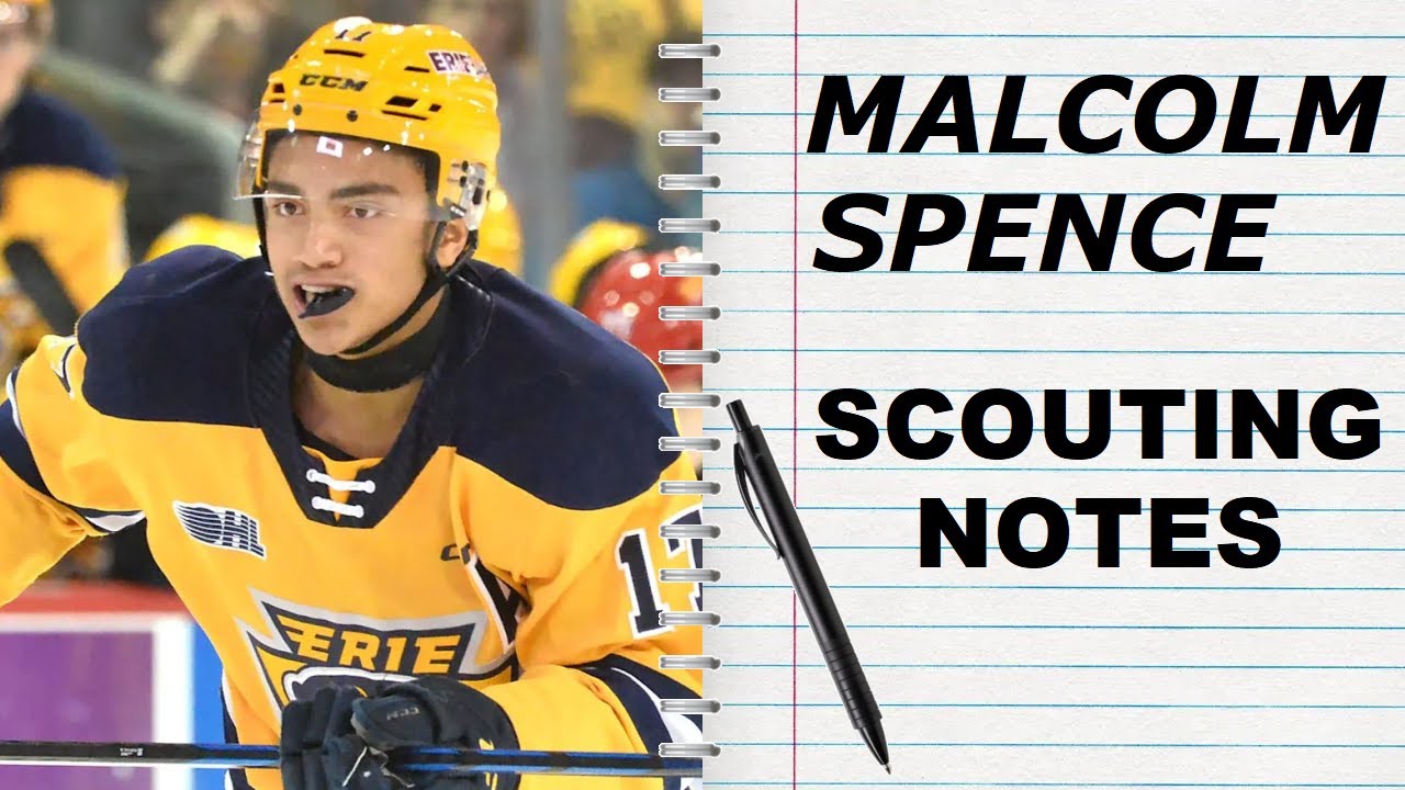MALCOLM SPENCE SCOUTING REPORT | 2025 NHL Draft