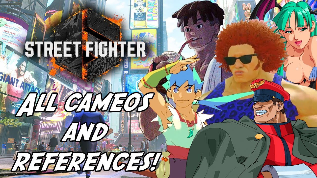 Камео и отсылки в Street Fighter 6 (Мировой тур и Боевая площадка)