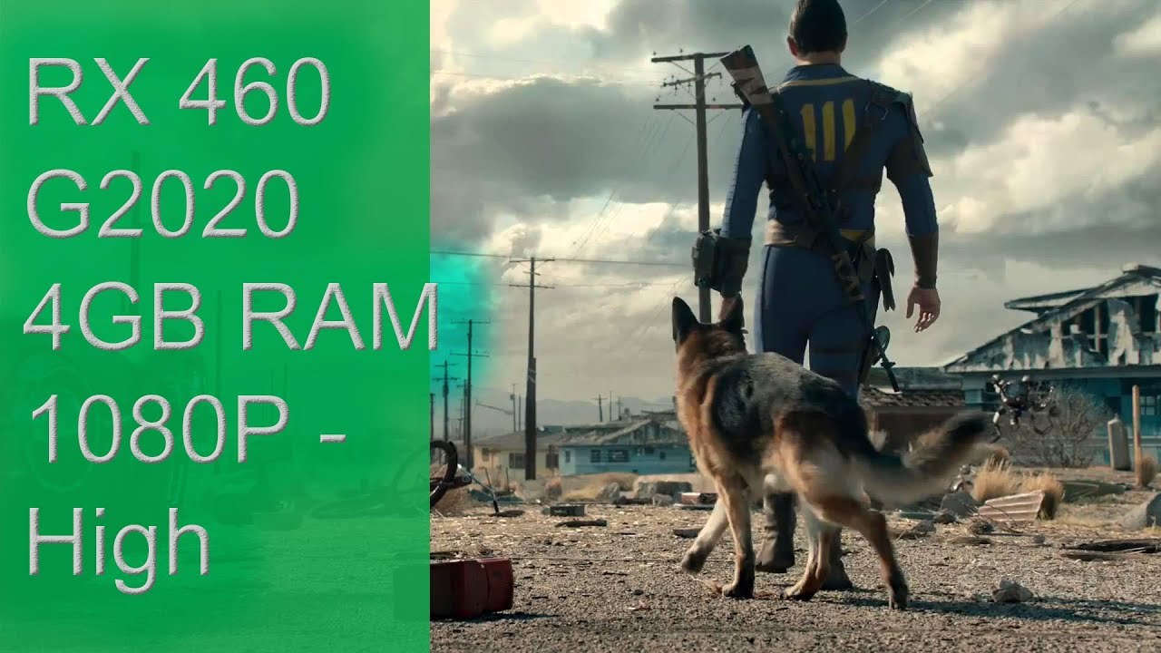 Fallout 4 - RX 460 - Best Settings 1080p!