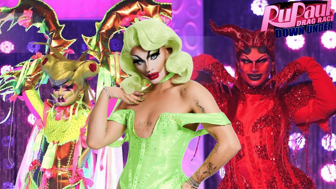 All Of Yuri Guaii Runway Looks Of RuPaul's Drag Race Down Under S2