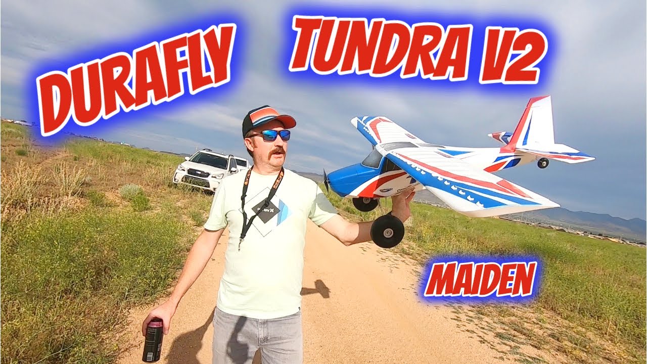 Durafly Tundra V2 Maiden Flight (w/crash)