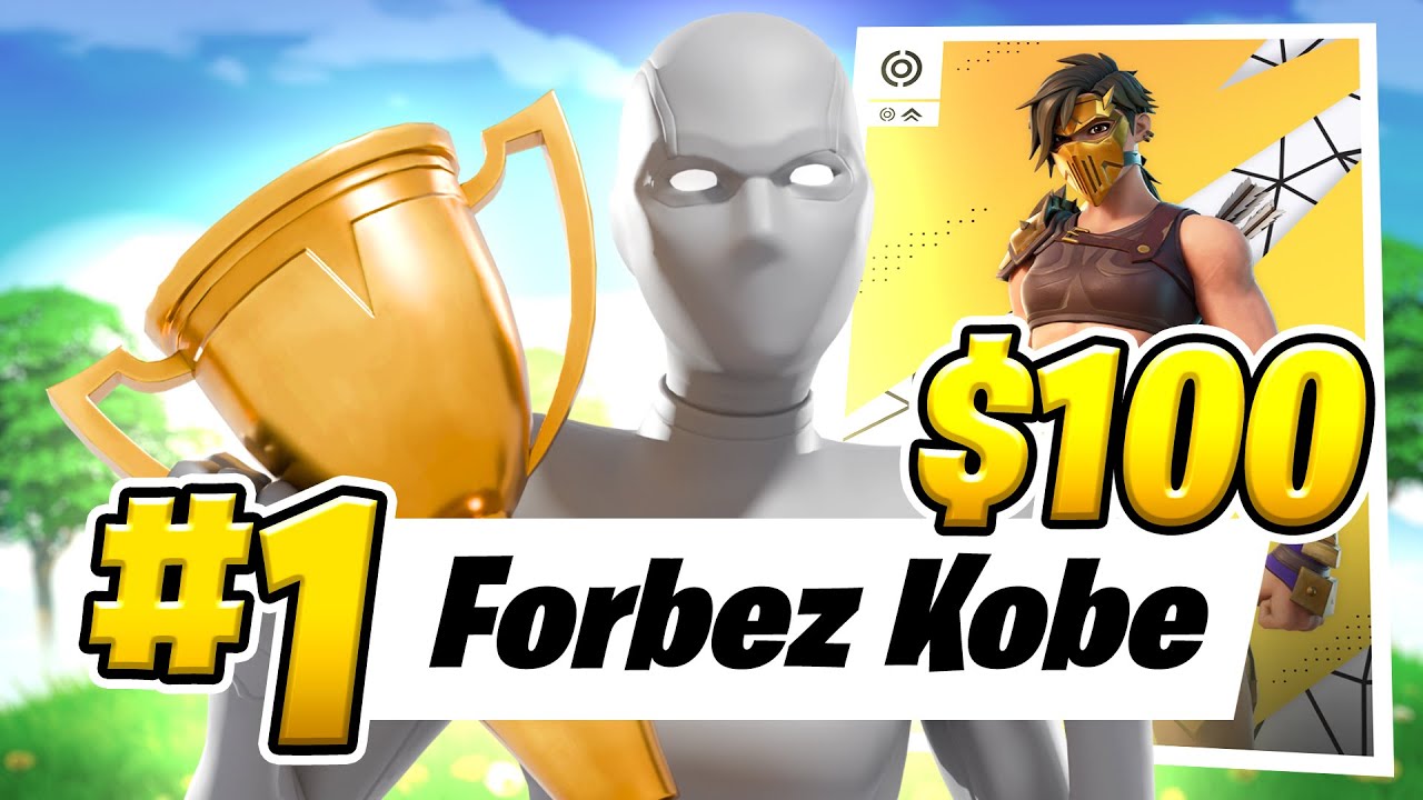 1ST Place In Solo Cash Cup FINALS ($100) 🏆| Kobe 🇵🇪