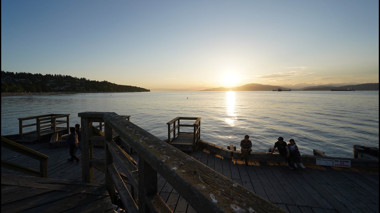 Jericho Beach Pier - West Point Grey - Vancouver, BC in 4K (UHD)