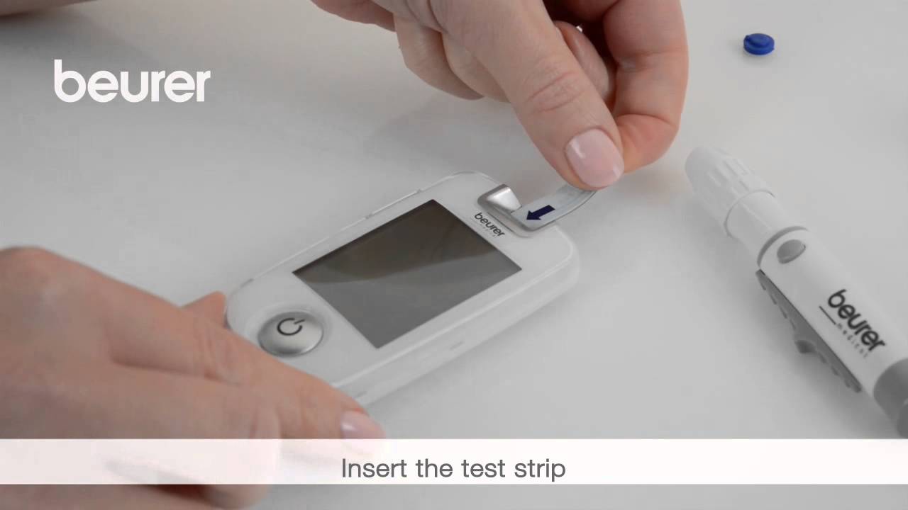 Quick Start Video for the GL 40 blood glucose monitor from Beurer