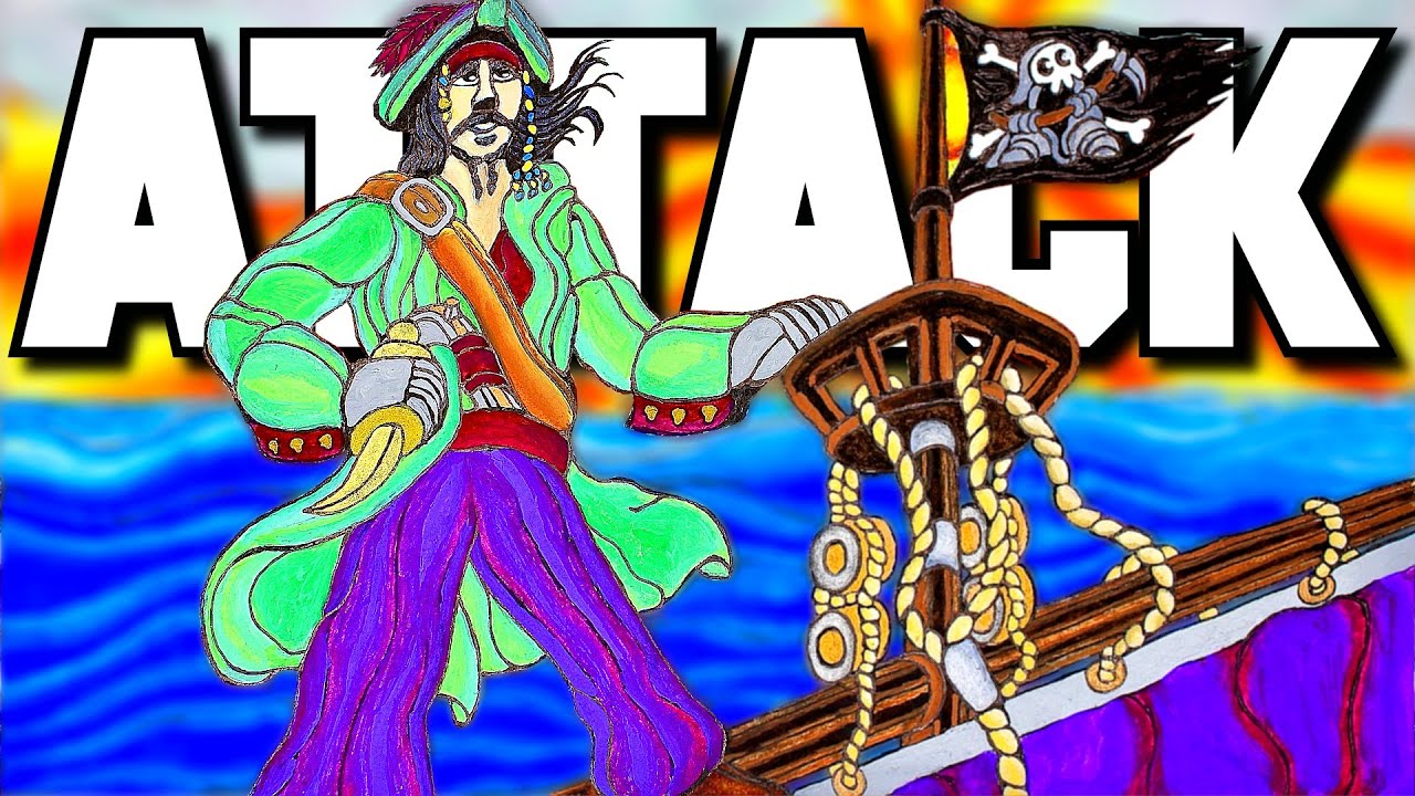 Нападение на мощный корабль ради огромного состояния — Sea of ​​Thieves