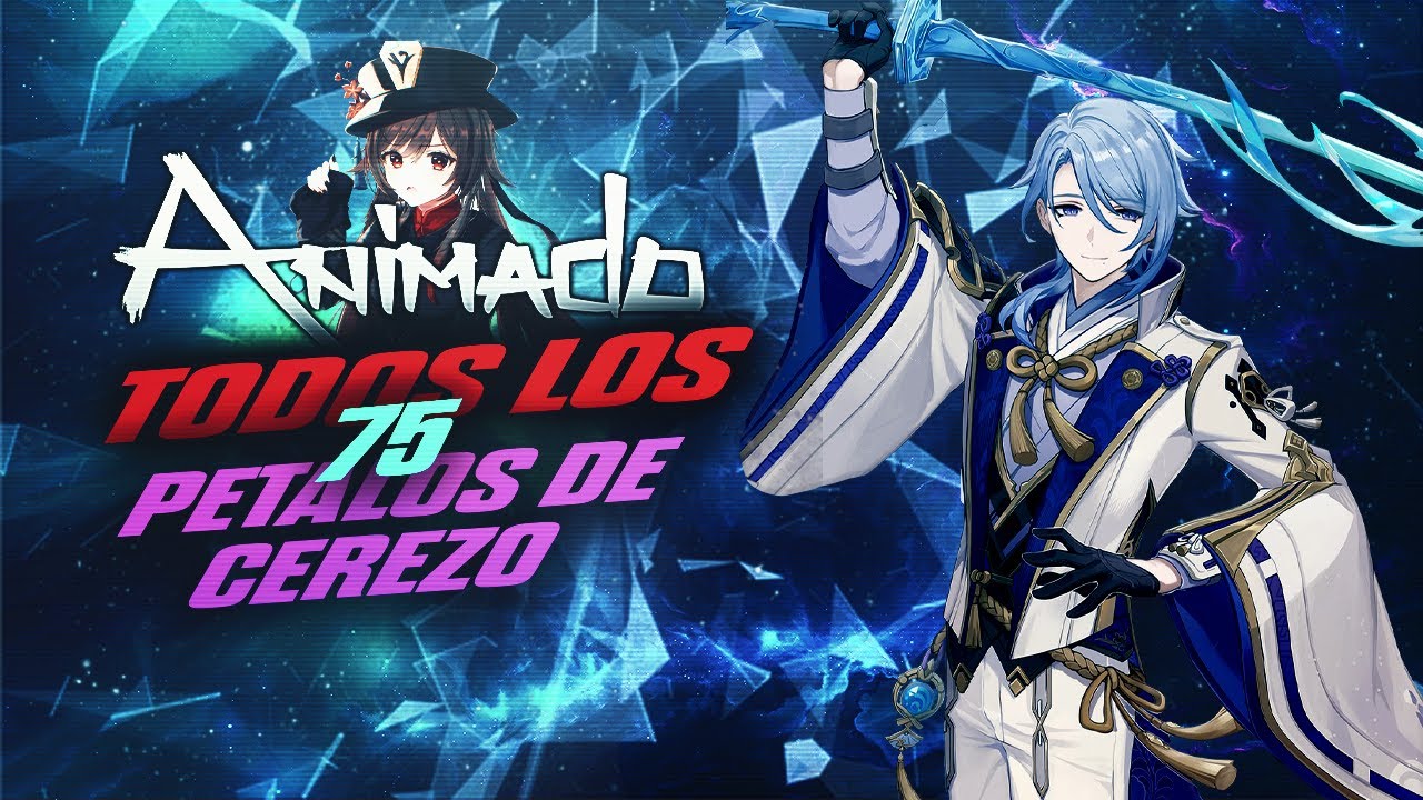 Todos los 75 P&eacute;talos de Cerezo (Ruta de farming Ayato/Ayaka) | Genshin Impact [All 75 Sakura Bloom]