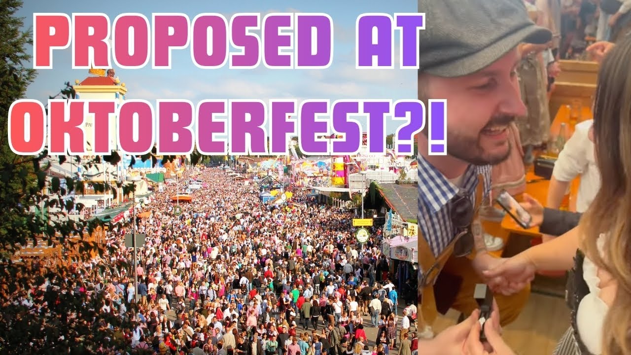 We Got Engaged at Oktoberfest?! 🍺💍 | Opening Weekend 2024 in Munich 🇩🇪