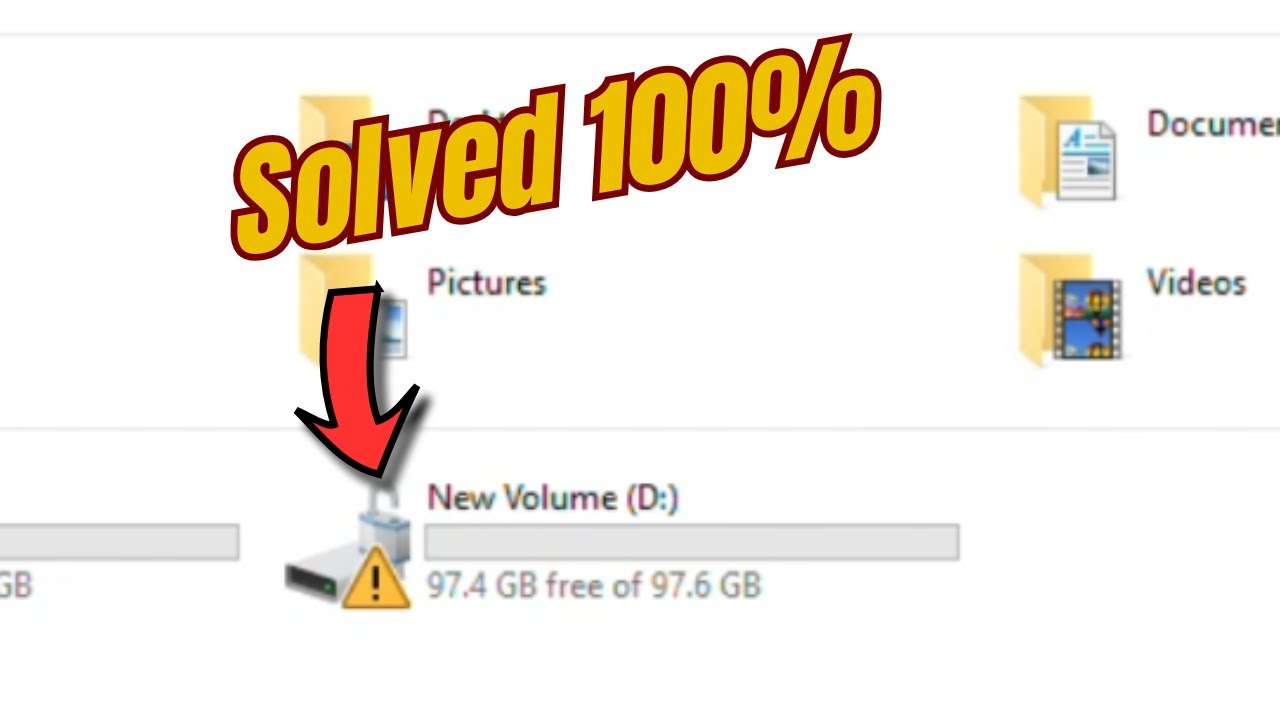 How To Fix & Remove Yellow Triangle ⚠️ or Exclamation Mark From C / D / E Drive | Windows 10 & 11