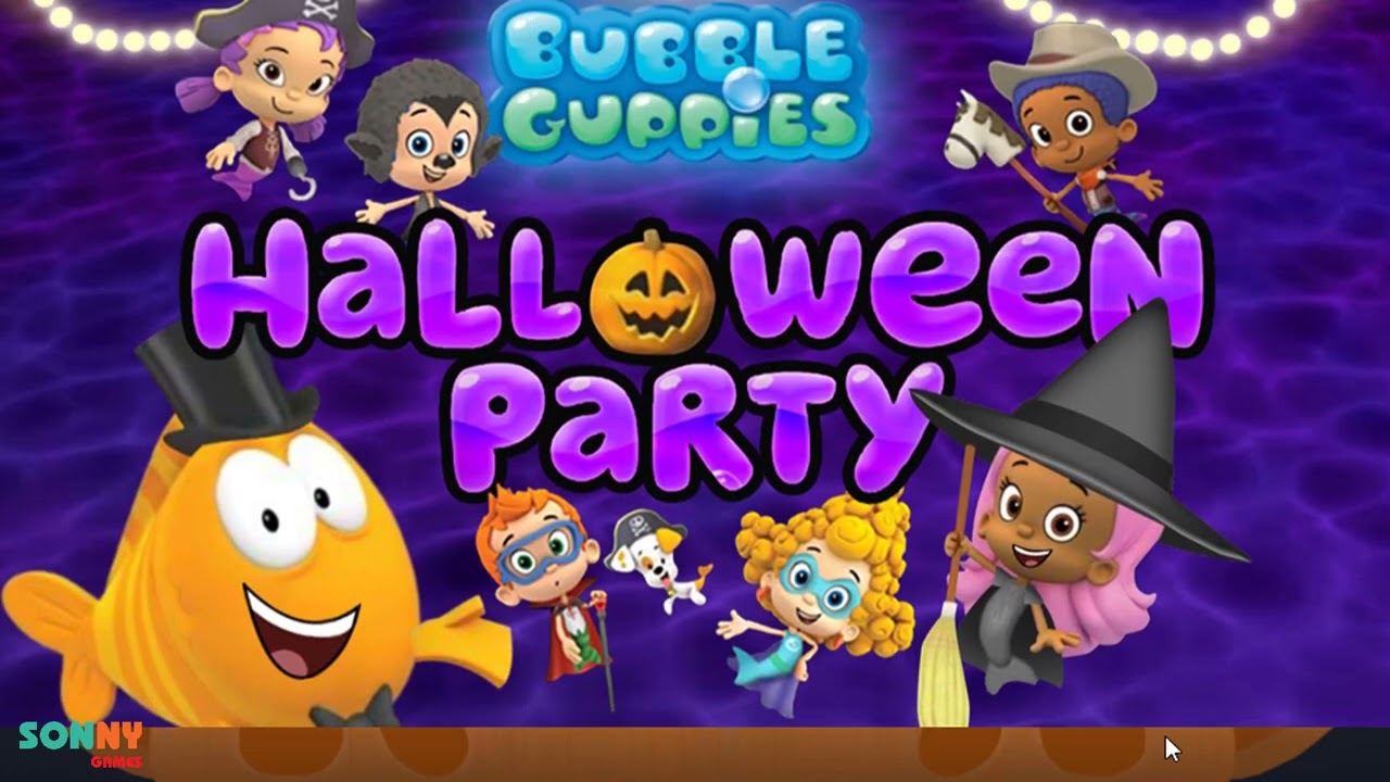 Bubble Guppies Games: Bubble Guppies Halloween Party
