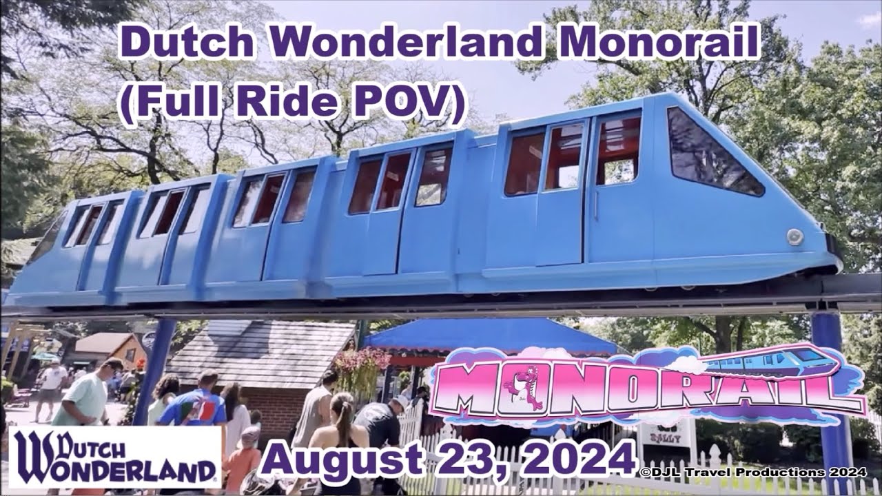 Dutch Wonderland Monorail (Full Ride POV) | August 23, 2024