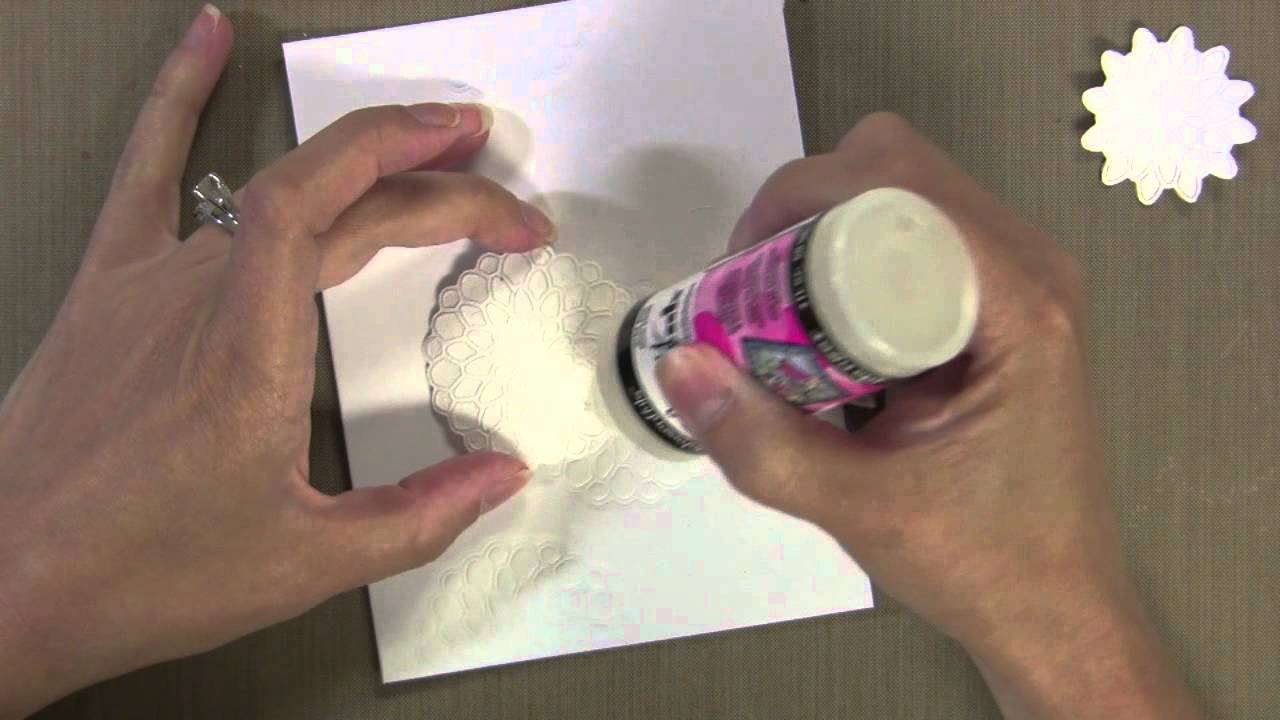 Die Cut Piecing and Embossing