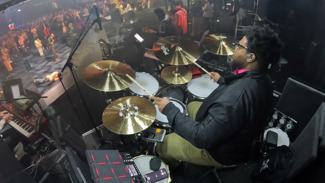 Isaiah 6/Angus Dei | live drum cam | king Jesus ministry Miami￼