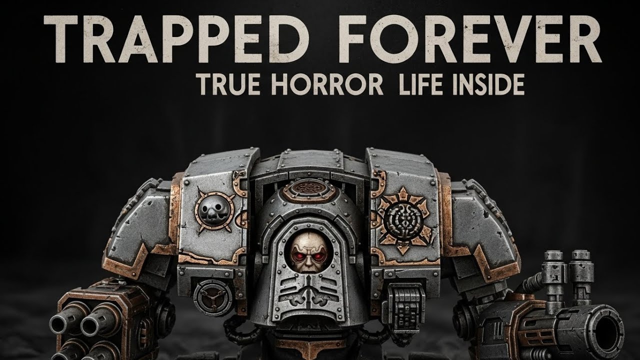 Trapped Forever: The True Horror of Life Inside a Warhammer 40K Dreadnought