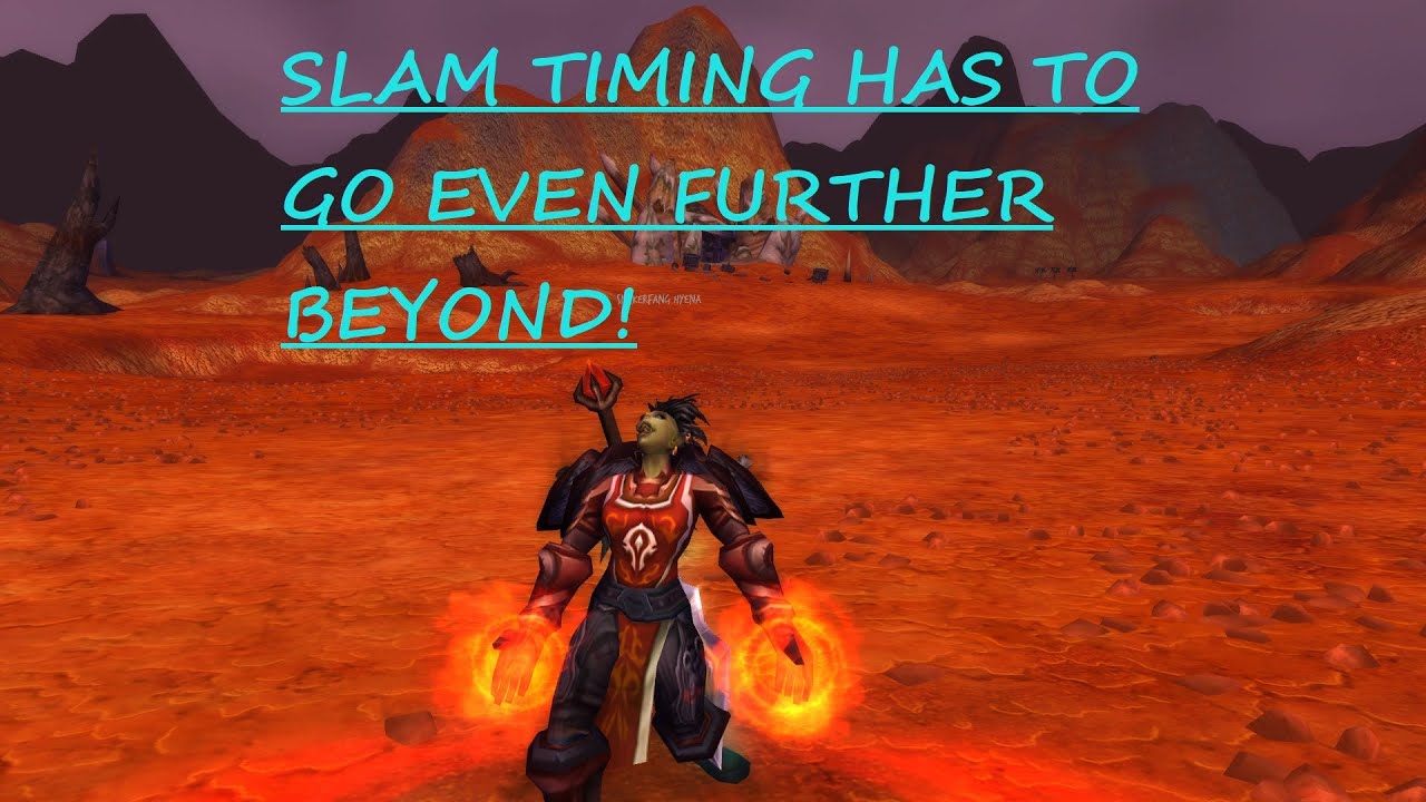 WOW TBC Arms War Guide Update #1 (improve your slam timing even further)
