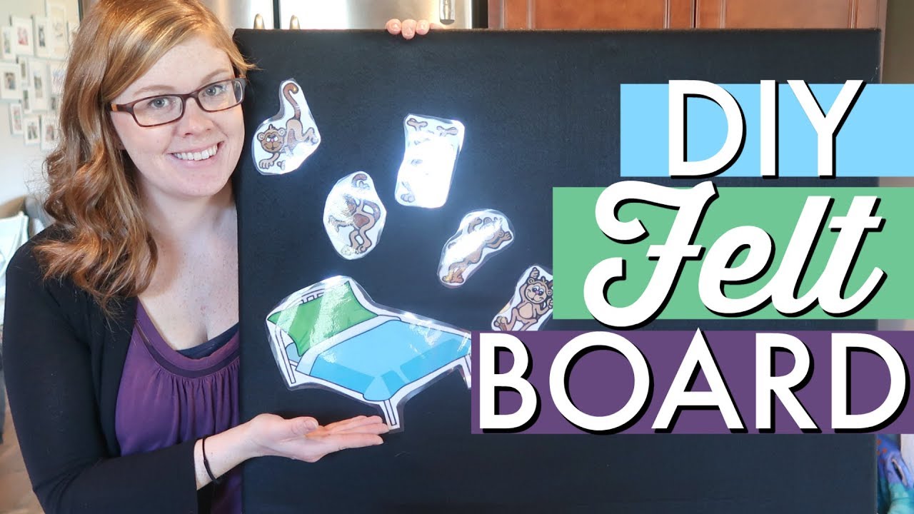 DIY Felt Board for Young Kids