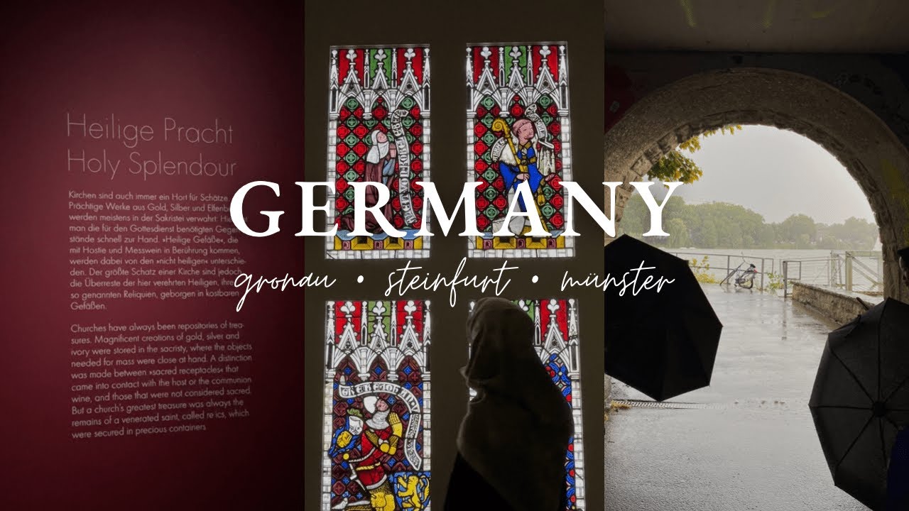 (eng) A day in Germany | Münster - Steinfurt - Gronau