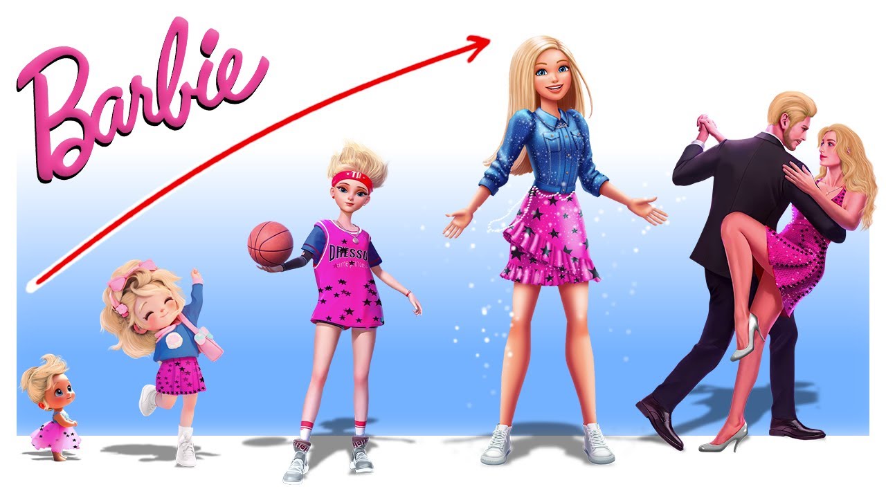 Barbie Growing Up Full | Fashion Wow