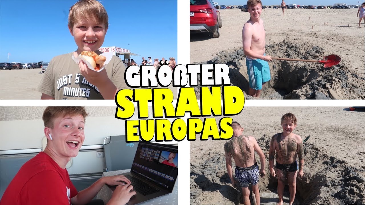 LANGEWEILE  am GRÖßTEN (1 Km zum Wasser) STRAND EUROPAS 🌴 Sommerferien 2019 ☀️  First Camp Lakolk