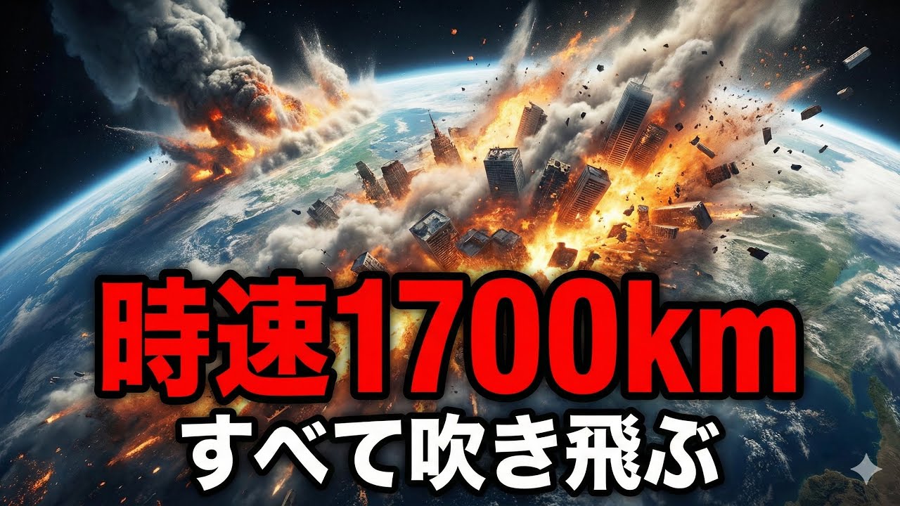 【衝撃】もし地球が急停止したら？時速1700kmで放り出される人類の末路