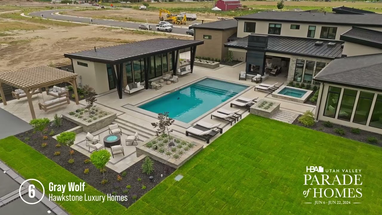 2024 Utah Valley Parade of Homes | Hawkstone Luxury Homes | Custom Luxury Home Builder