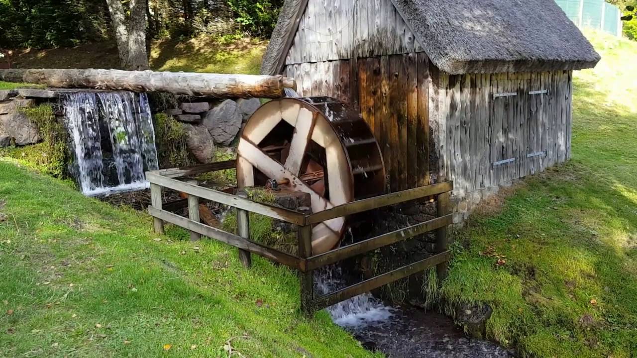 Le Moulin à eau de Murat-le-Quaire '63'