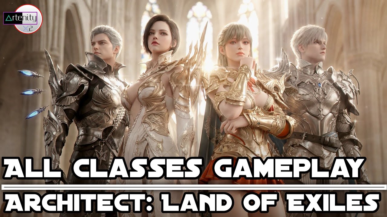 Architect Land of Exiles: All Classes Gameplay Trailer [MMORPG Mobile on Android/iOS]