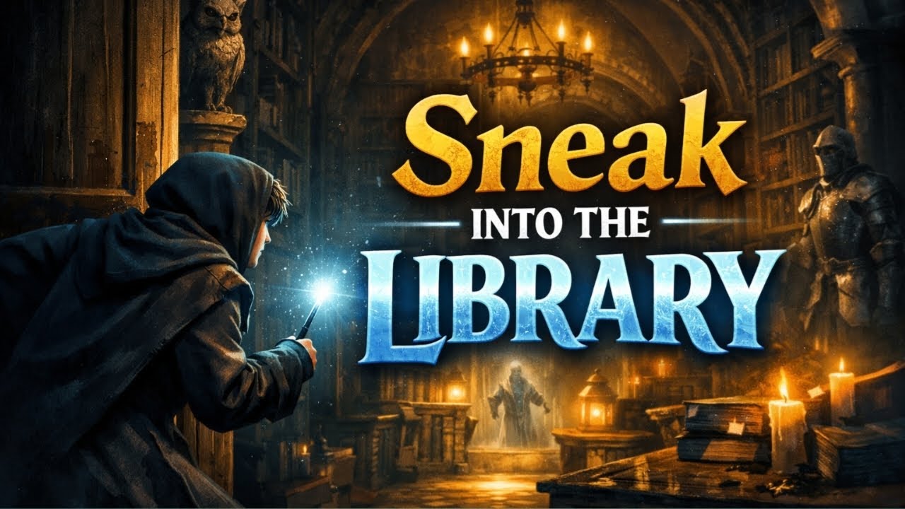 Sneak Into the Library 😱 | Hogwarts Legacy Stealth Mission