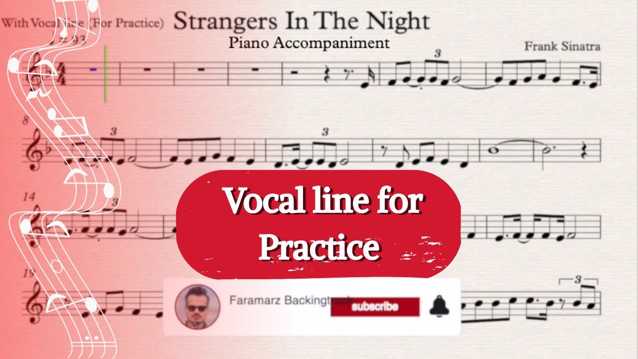 Strangers in the night - Frank Sinatra (Piano) | Sheet music for Practice