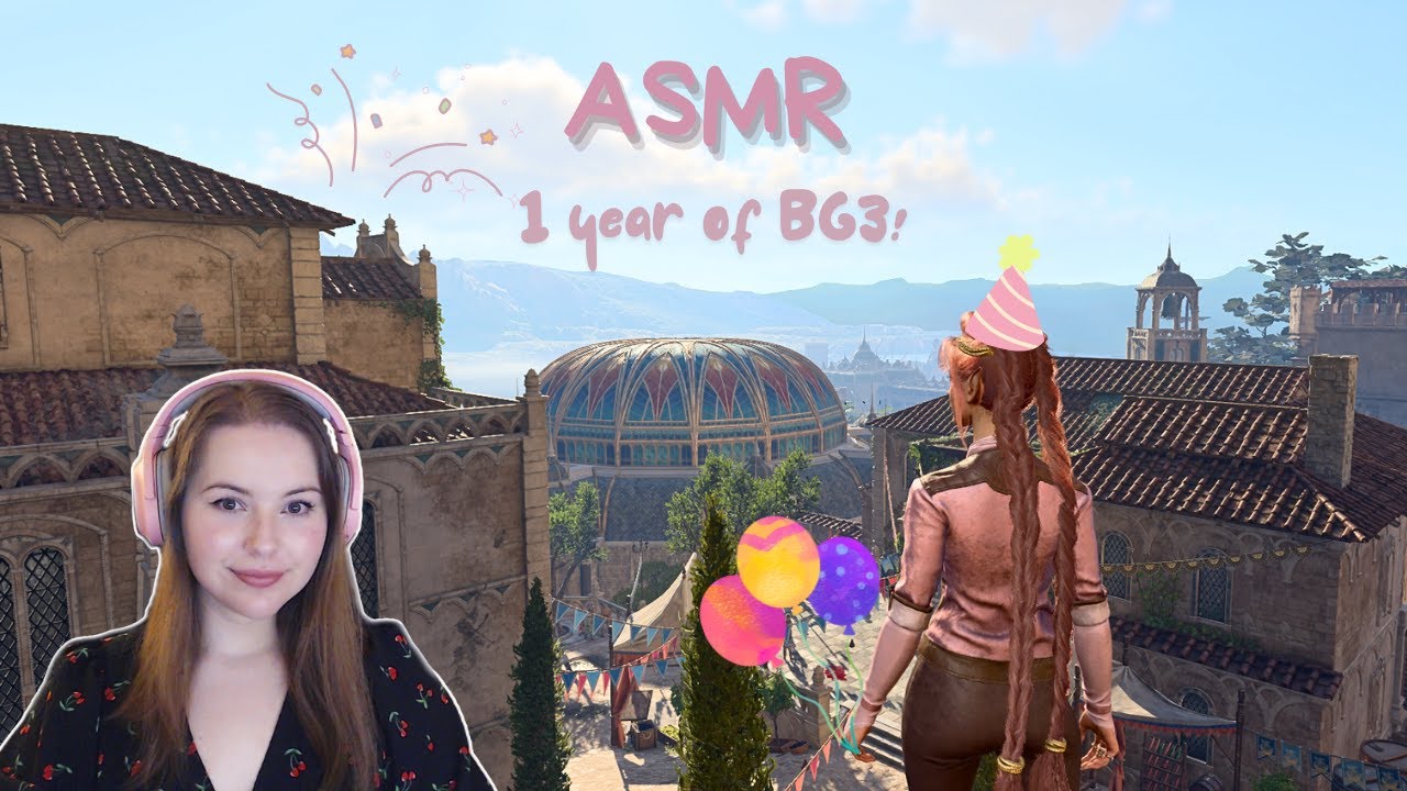 Baldur's Gate 3 ASMR ✨ One Year Since the Release of BG3! 🎂 Whispered Rambles + Game Ambience