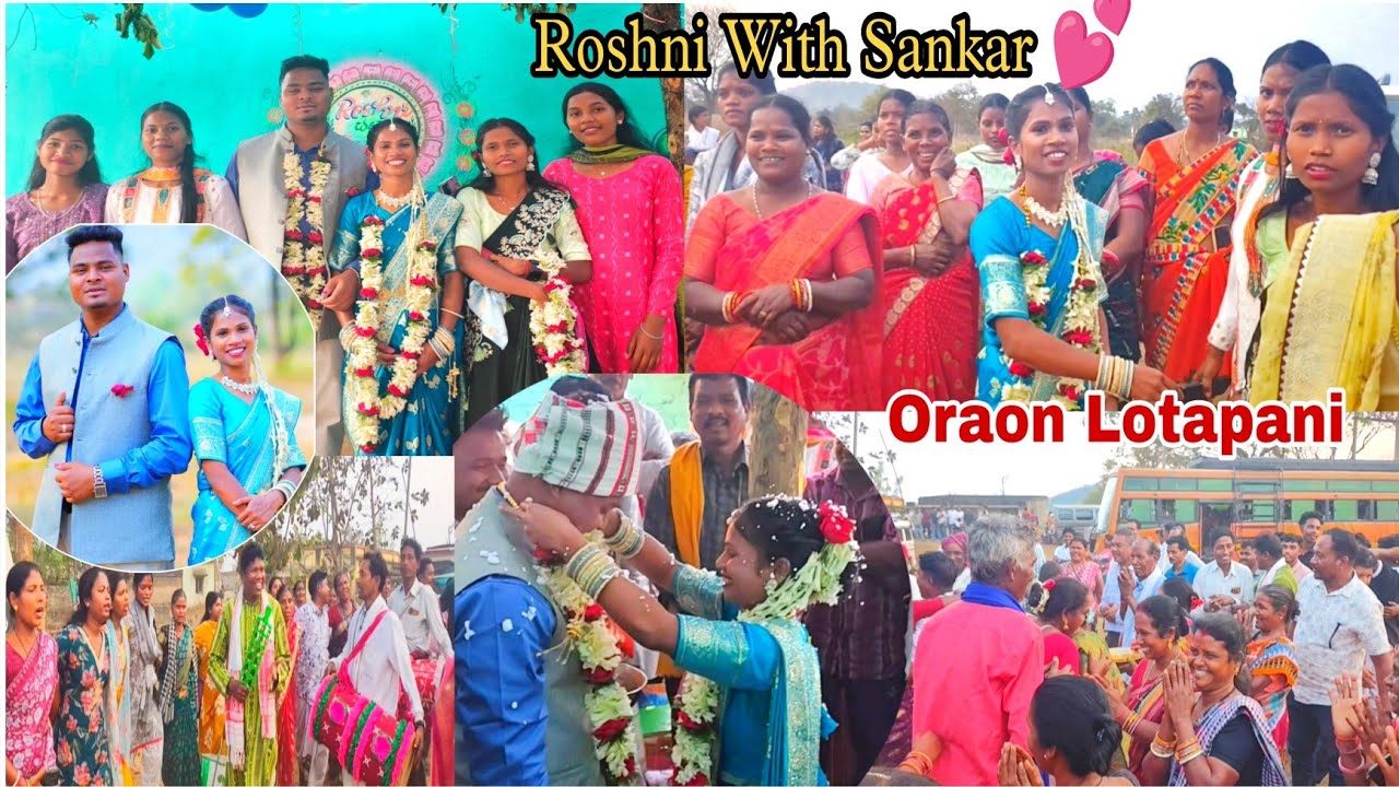 Happily Engaged 💘||Roshni With Sankar||New Video||Oraon Lotapani Video||2026||Oraon Culture||Dance