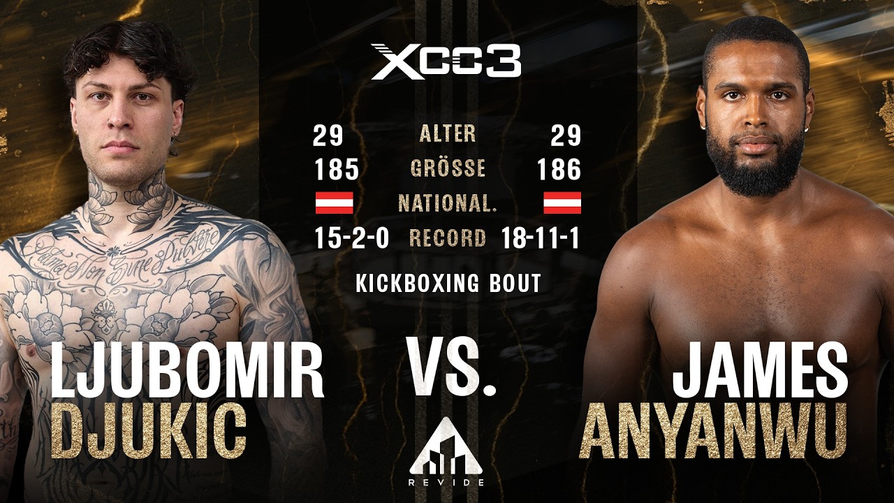 Ljubomir Djukic vs James Anyanwu | XCC3 FULL FIGHT