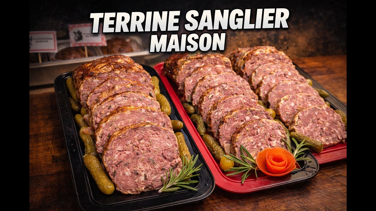 Terrine de sanglier au trompette