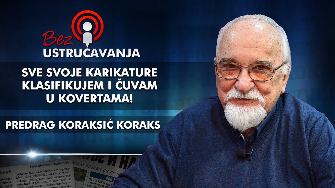 Predrag Koraksić Koraks - Sve svoje karikature klasifikujem i čuvam u kovertama!