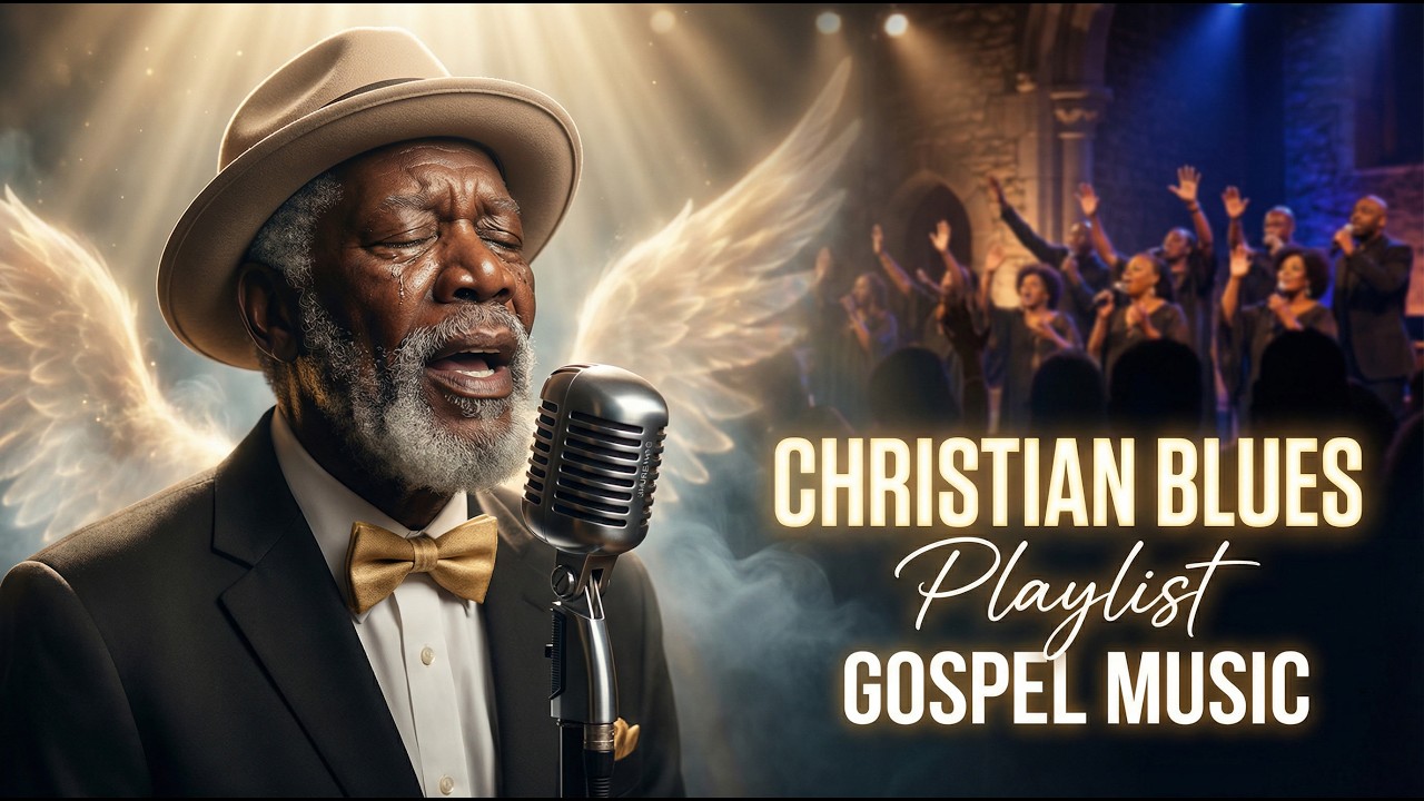 Gospel Blues - 2 Hour Peaceful Gospel Blues | Relaxing Christian Worship Music