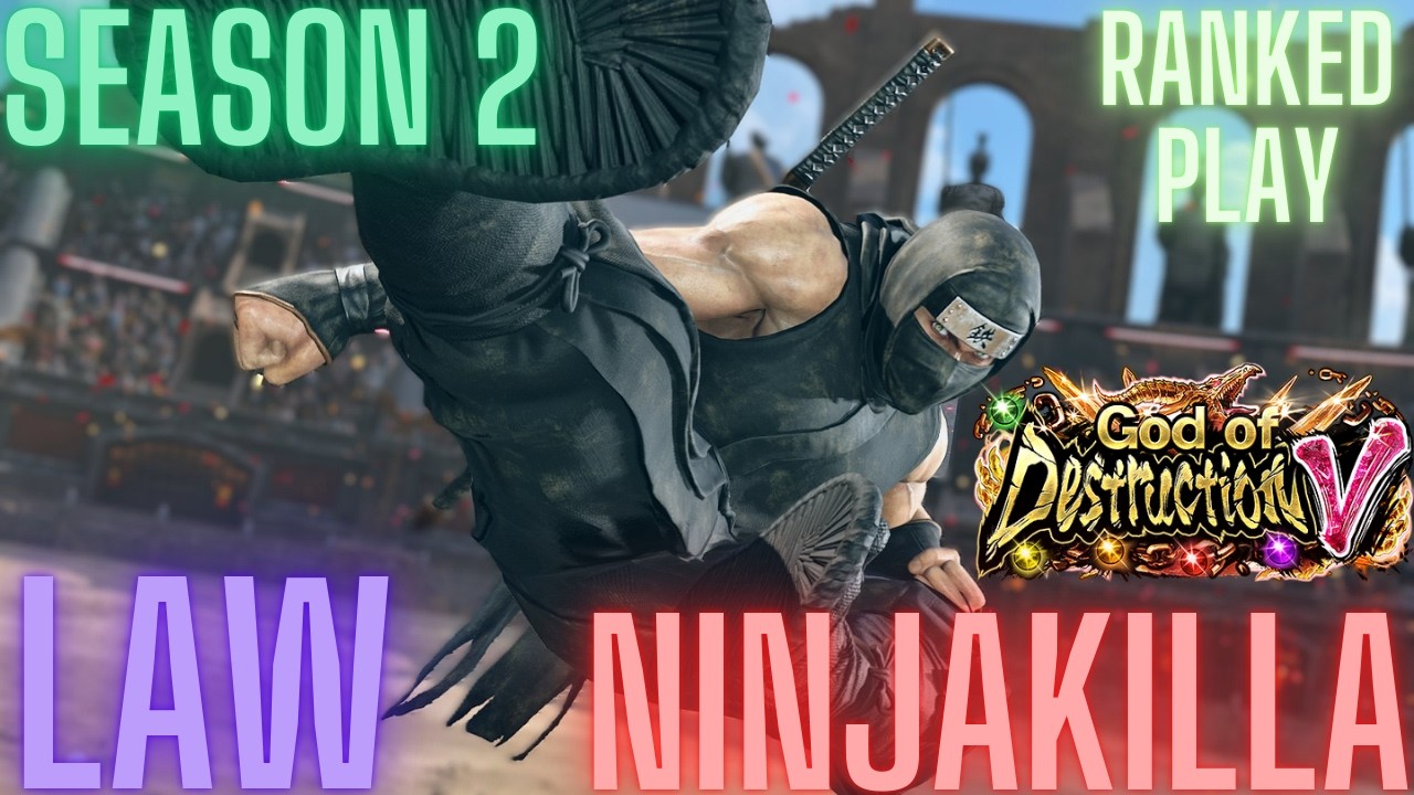 Tekken 8 | NinjaKilla (Law) God 5 Ranked Play