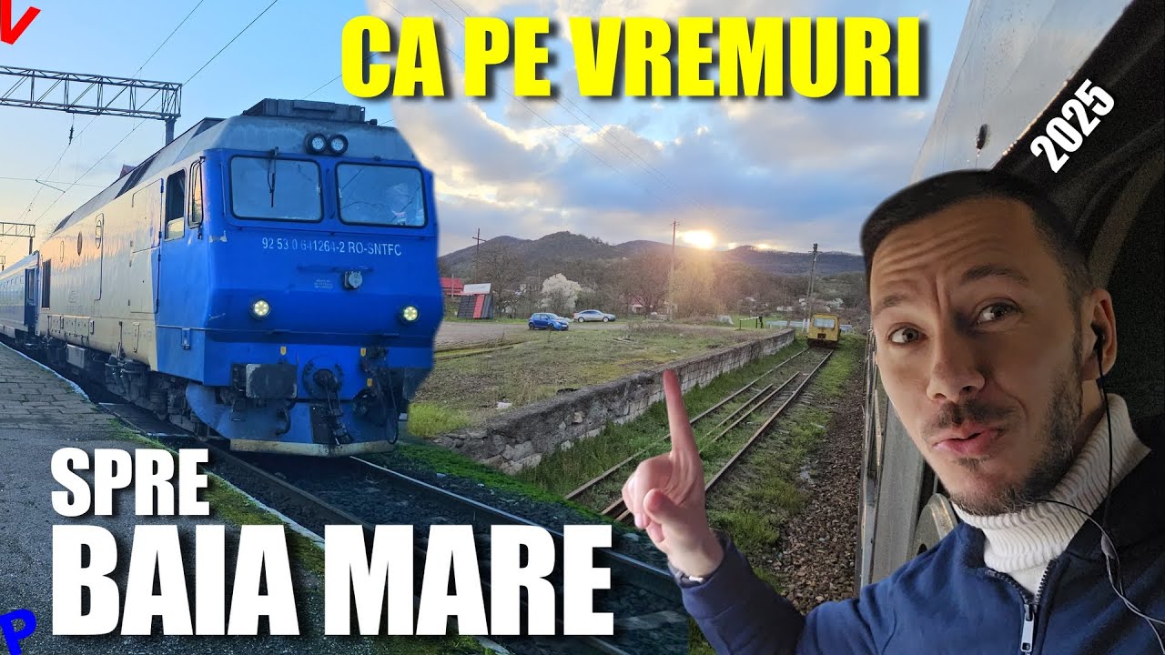 O Călătorie AUTENTICĂ cu trenul prin România în 2025! 🚆 IRN 1641 spre Baia Mare