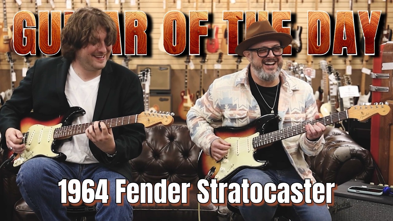 Fender Stratocaster 1964 года | Гитара дня - Марти Шварц