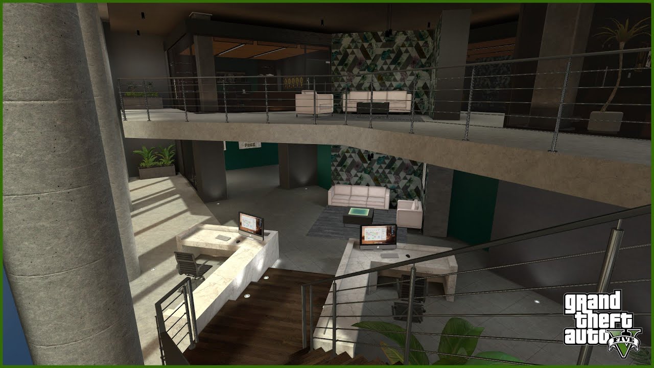 GTA V Franklin security office [Gmod | SFM]