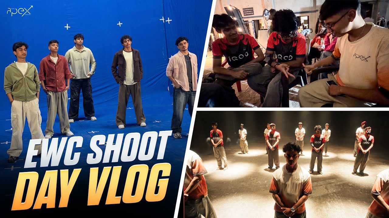 MUSIC VIDEO SHOOT FOR EWC || TEAM APEX GAMING ​@Team.ApexGaming