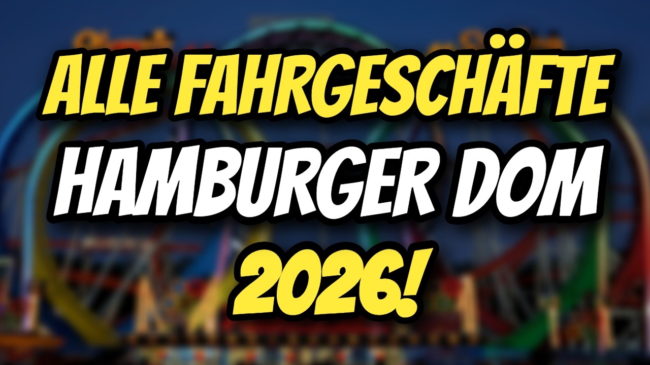 ALLE FAHRGESCHÄFTE auf dem HAMBURGER FRÜHLINGSDOM 2026!🎡