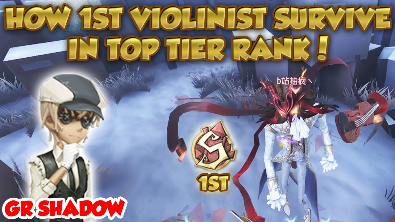 #40 (1st Violinist) Play Antonio in Top Rank = Next Level Diffuclty! | Identity V | 第五人格 | 제5인격