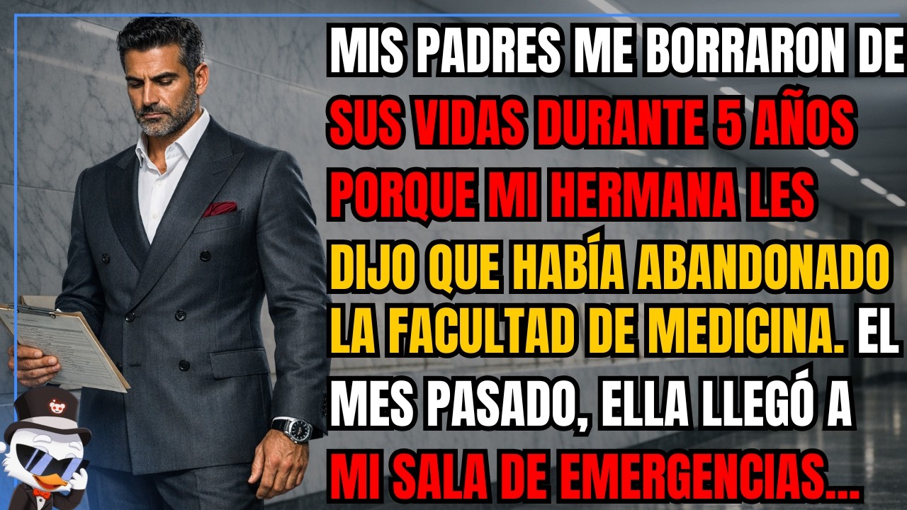 Mis padres me borraron de sus vidas durante 5 años porque mi hermana les dijo que había...