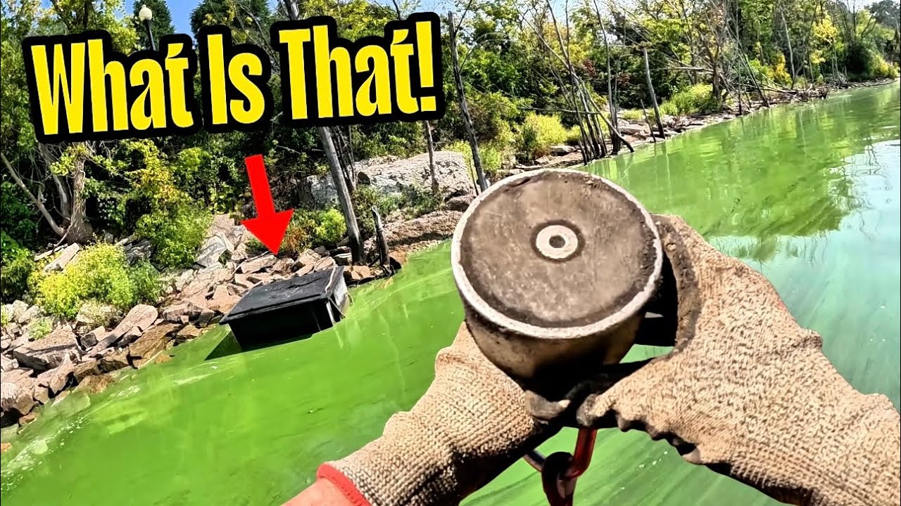 The Creepiest Magnet Fishing Find EVER Was Tied To A Tree & Sunk In The River!